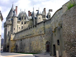 Langeais Castle back